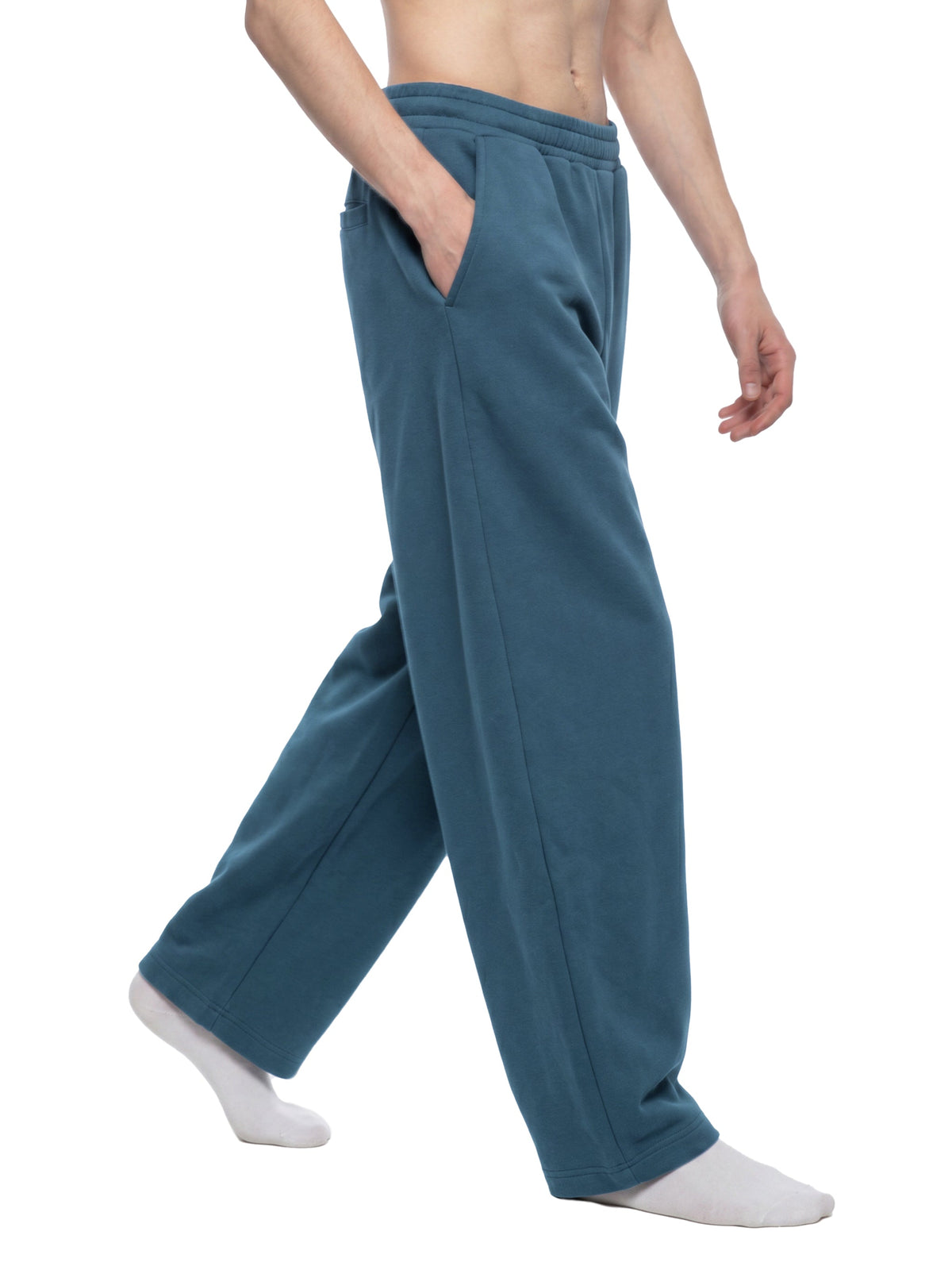 Unisex Barrel-Leg Sweatpants