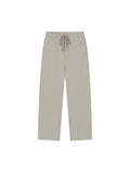 Solid Colour Straight-Leg Sweatpants
