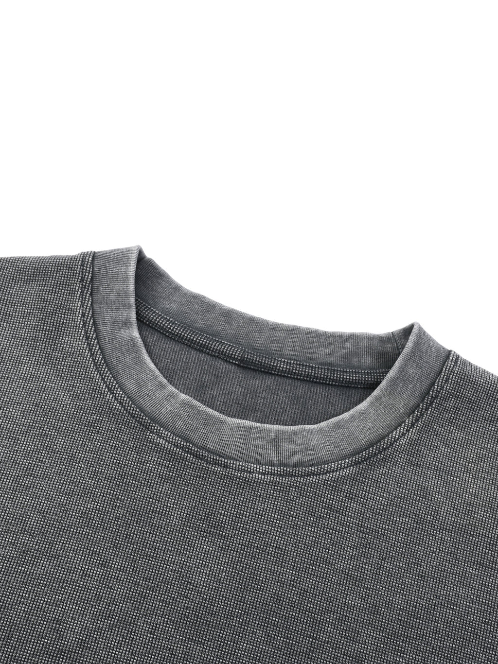 Unisex Mineral Wash Waffle Boxy T-Shirt