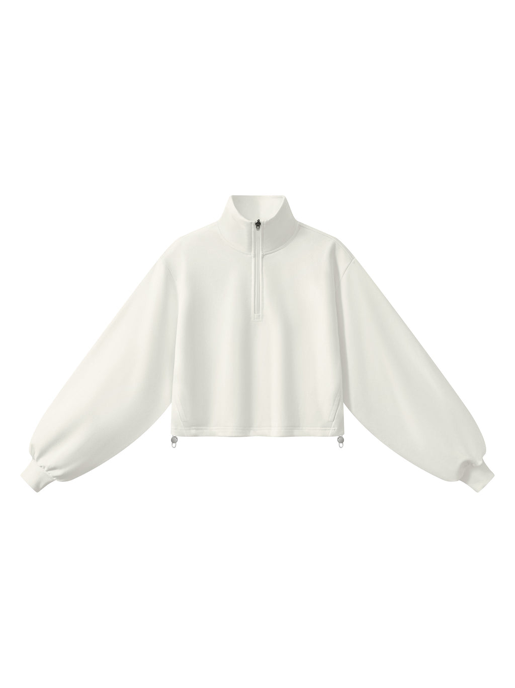 Women’s Mock-Neck Quarter-Zip Sweatshirt
