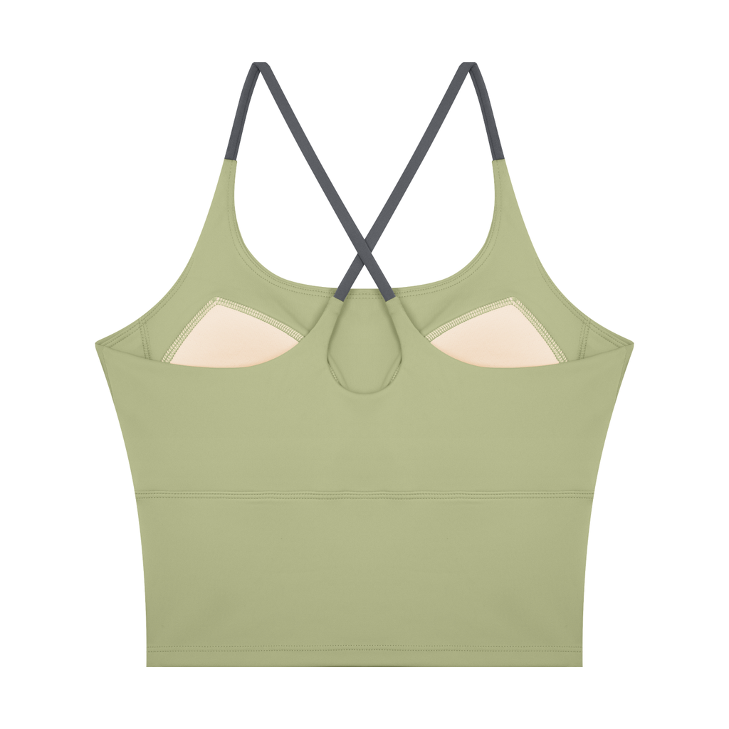 Women's Color Block Yoga Tank Top