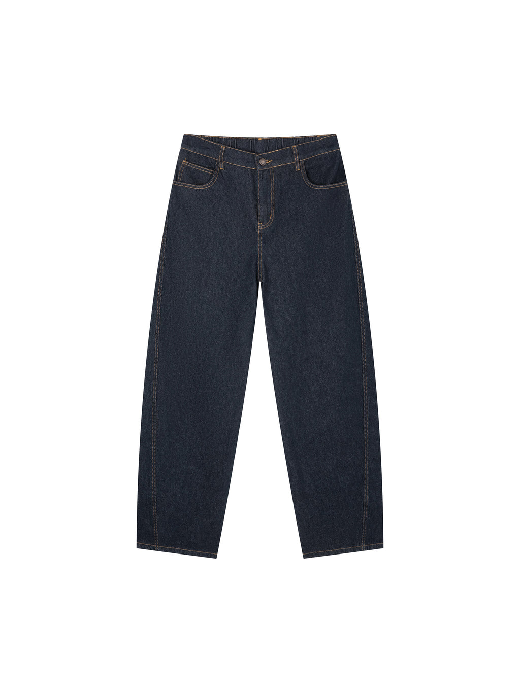 Men's Vintage Wash Barrel Leg Jeans