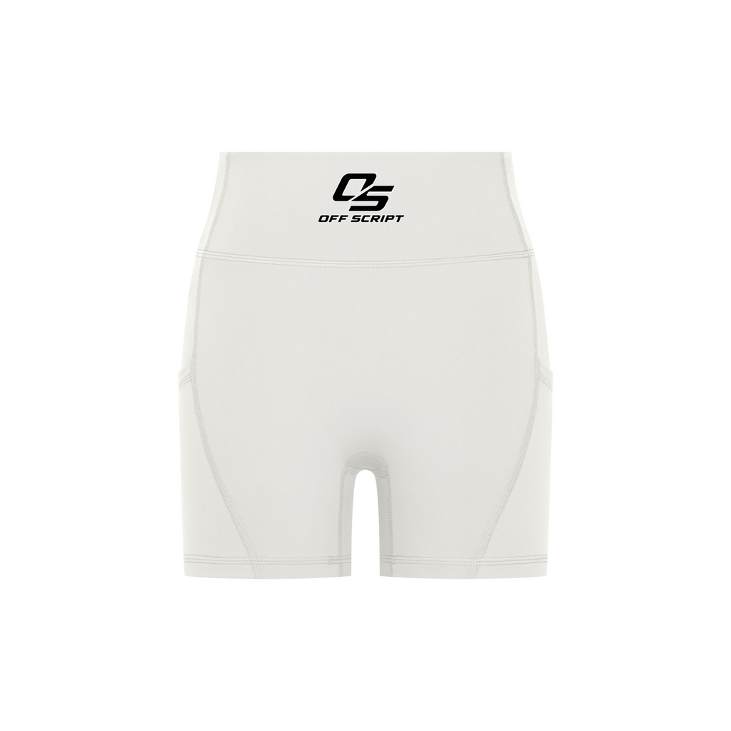 Women's High-Waisted Pocket Biker Shorts