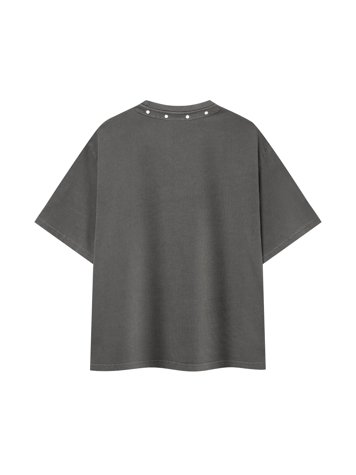 Unisex Washed Boxy Studded T-Shirt