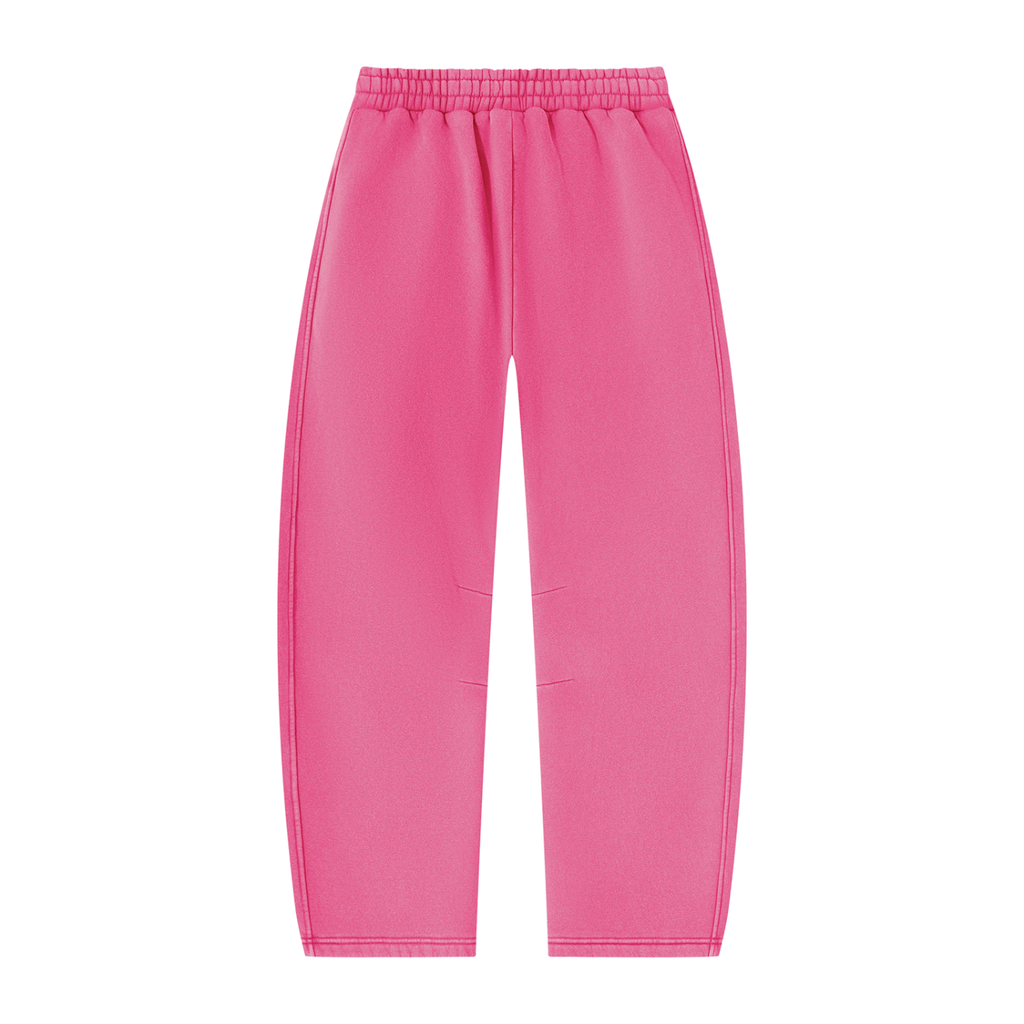 Unisex Vintage Wash Barrel-Leg Fleece Sweatpants V3