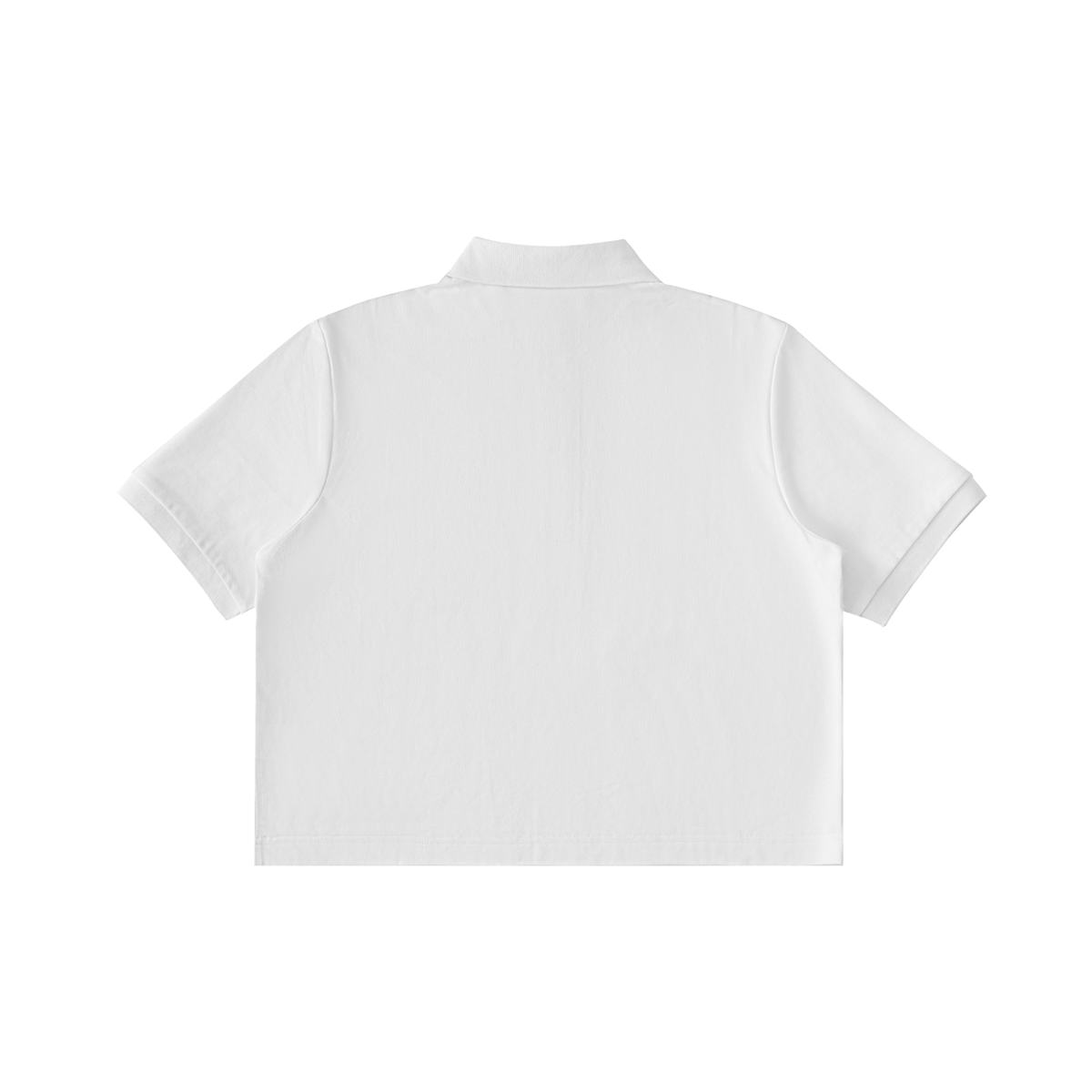 Off Script Women’s Essential Cropped Polo Shirt