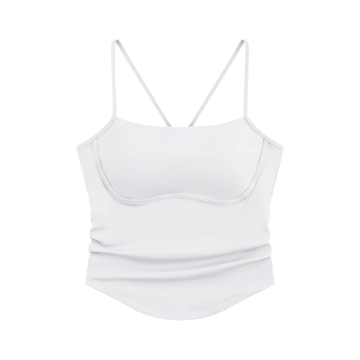 Women's Ruched Yoga Tank Top