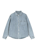 Unisex Vintage Wash Denim Shirt