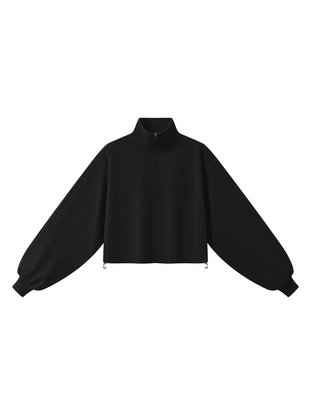 Women’s Mock-Neck Quarter-Zip Sweatshirt