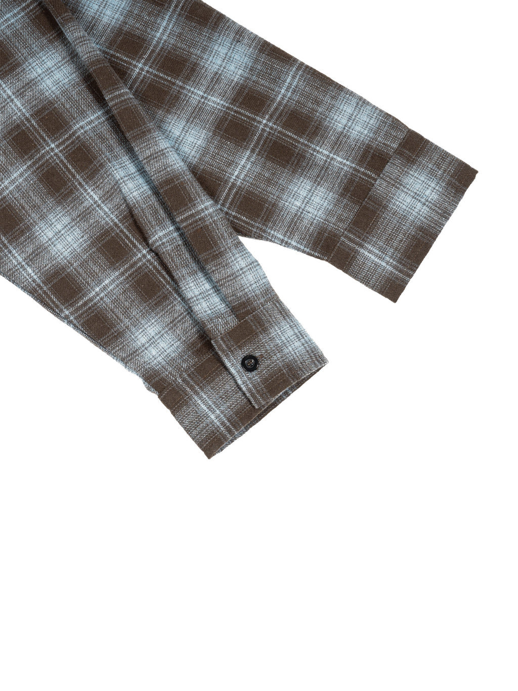 Unisex Plaid Panel Long Sleeve T-Shirt