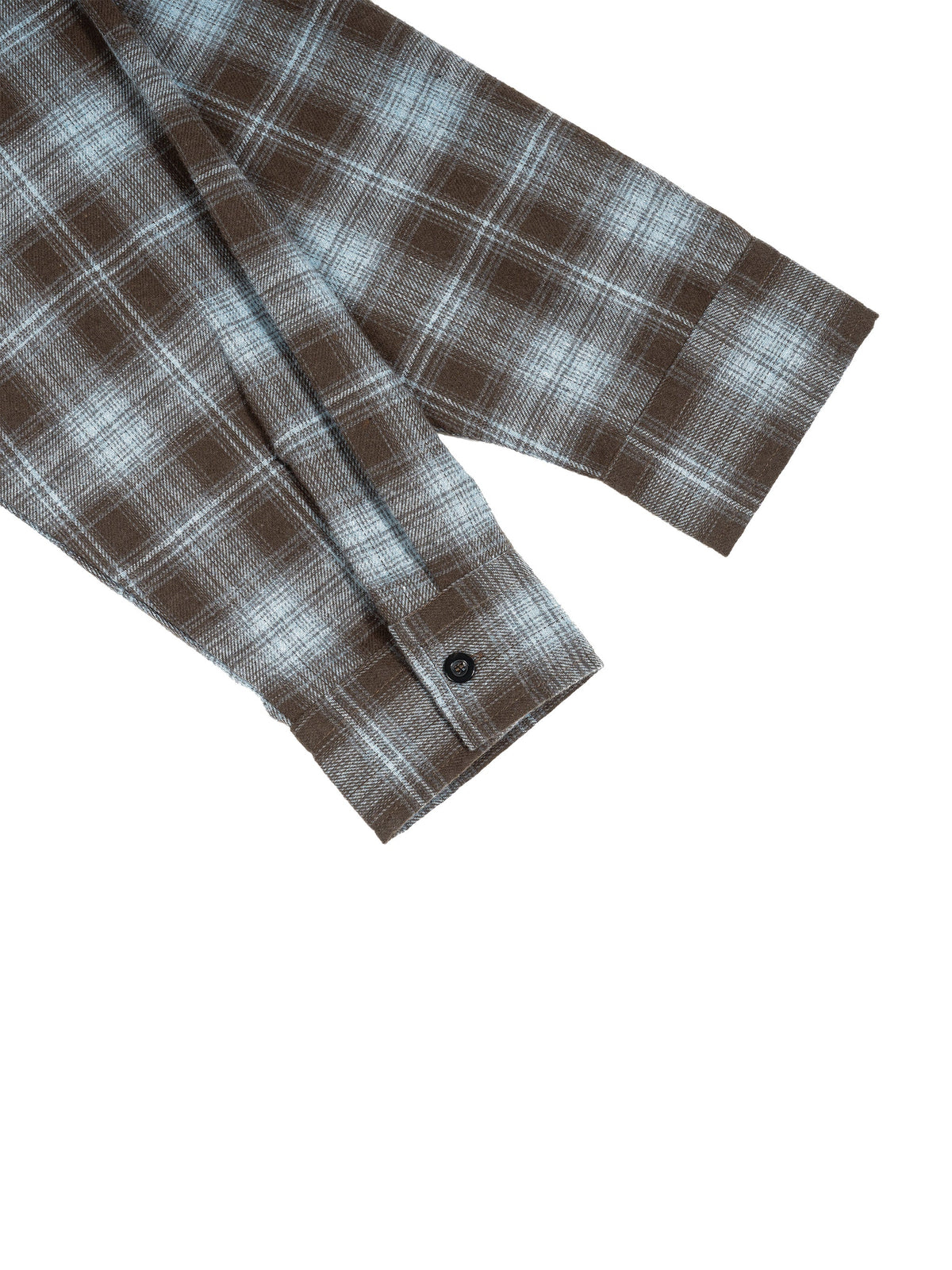 Unisex Plaid Panel Long Sleeve T-Shirt