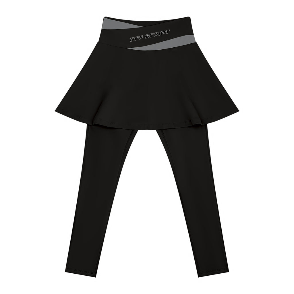 Off Script Women’s Yoga Panelled Skorts