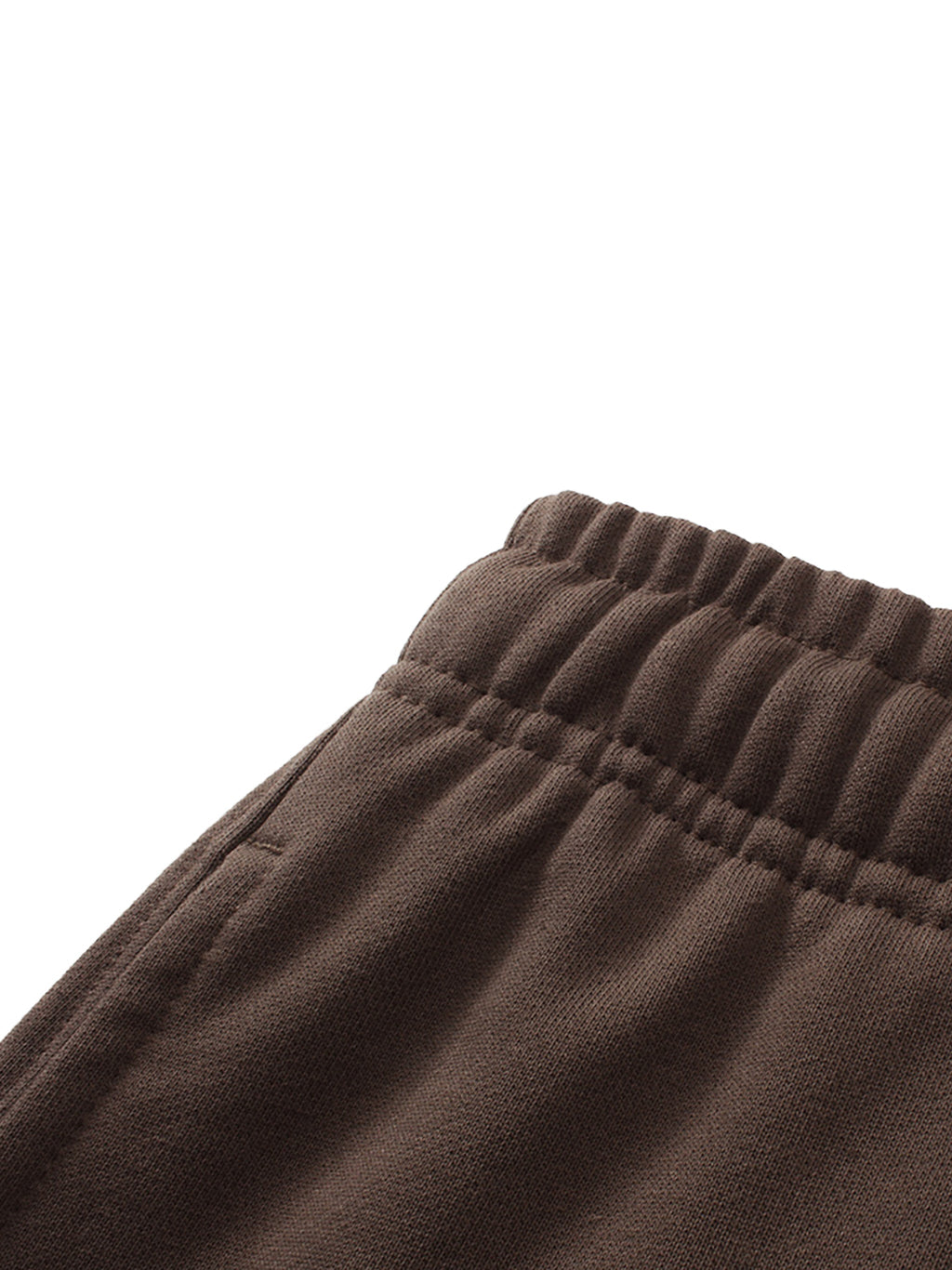 Solid Colour Straight-Leg Sweatpants