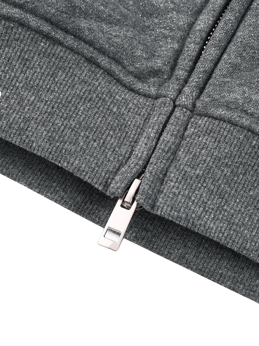 Unisex Sparkles Full Zip Boxy Hoodie