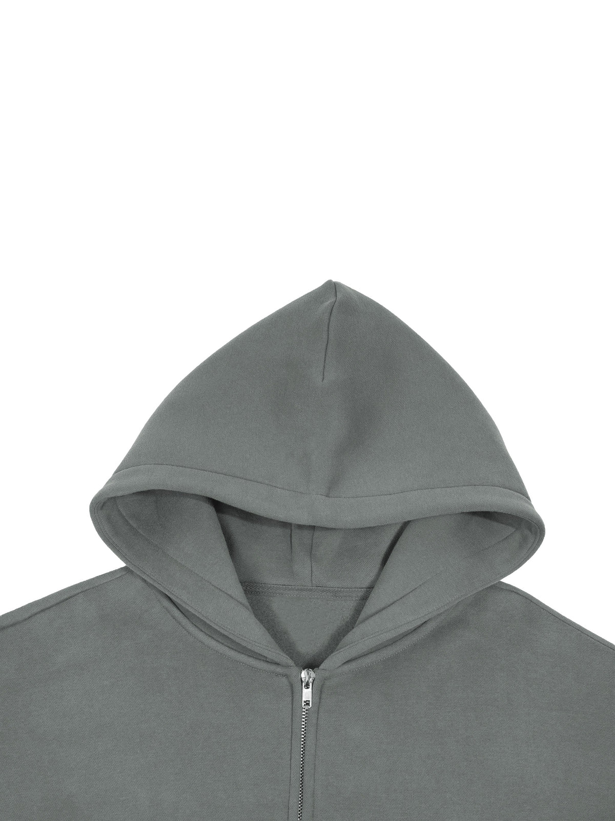Unisex Color Block Fleece Full Zip Hoodie