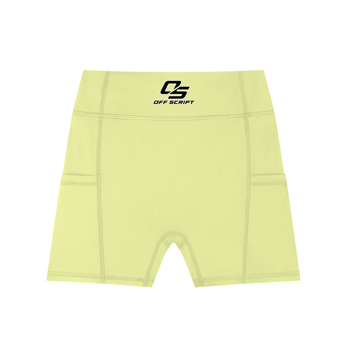 Off Script Women’s High-Waisted Pocket Biker Shorts