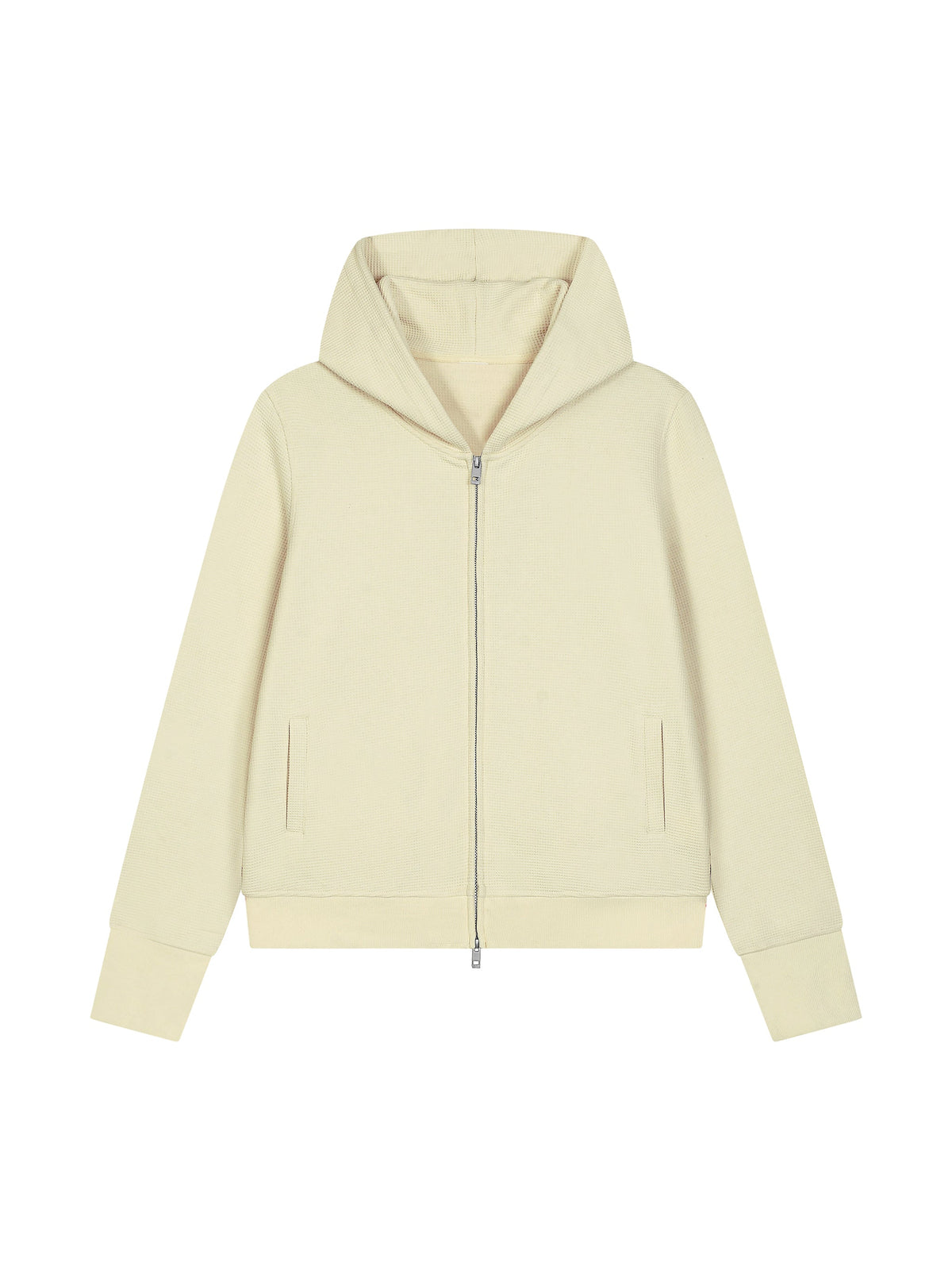 Women's Waffle Full Zip Hoodie