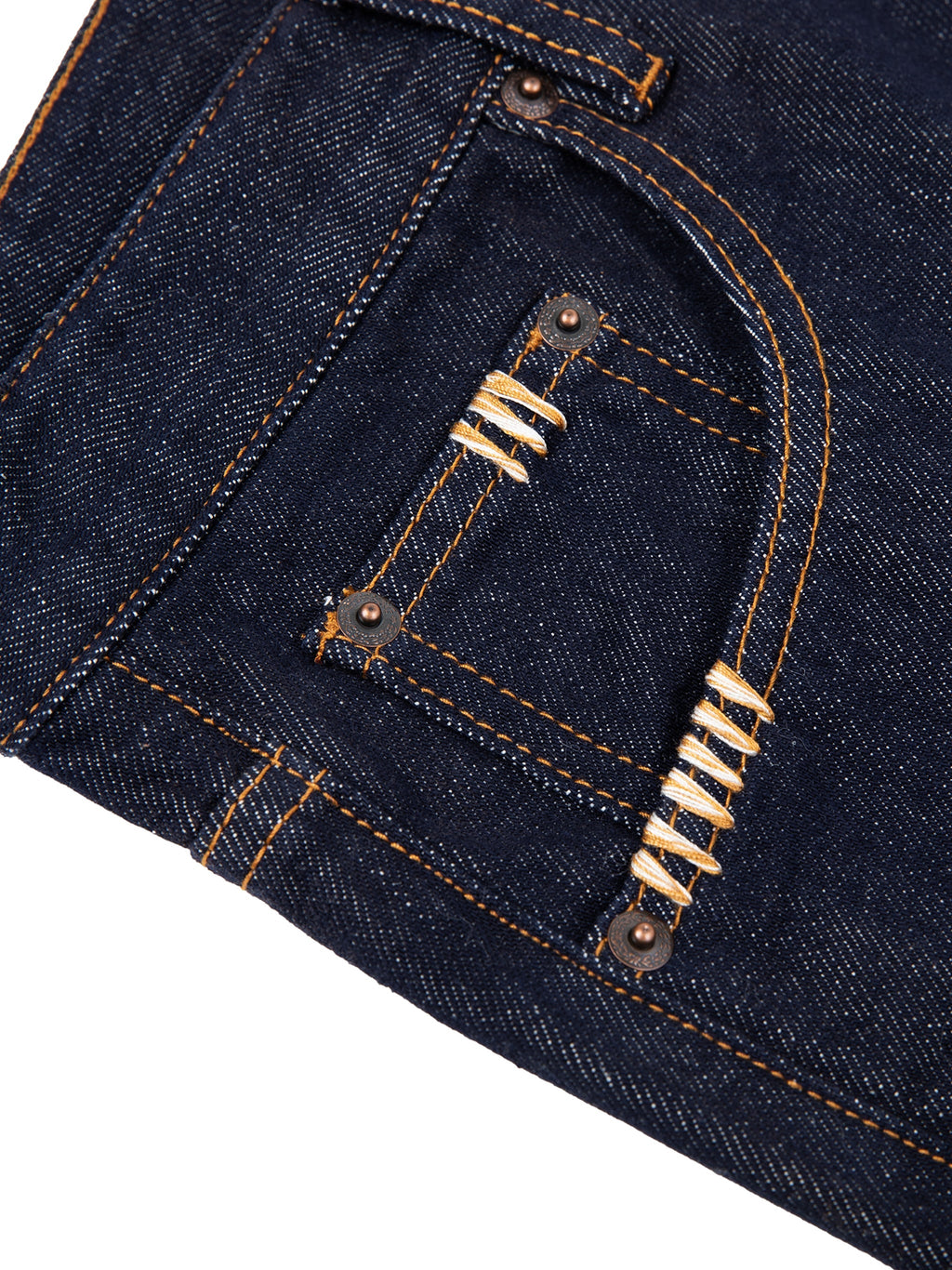 Men’s Heavyweight Straight Leg Denim Jeans