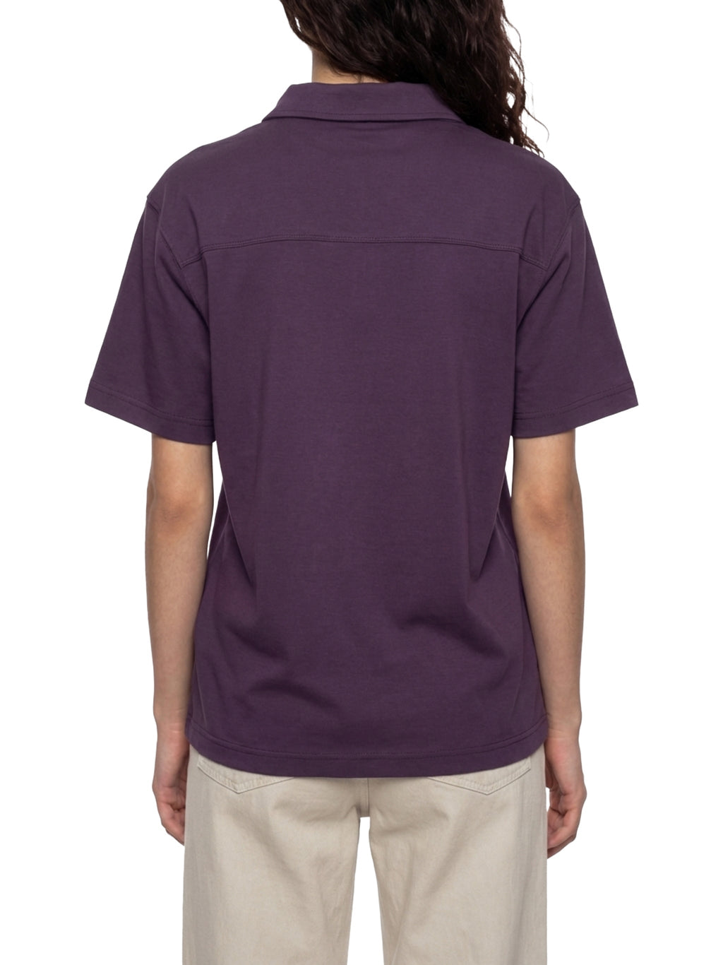 Unisex Quarter-Zip Polo Shirt