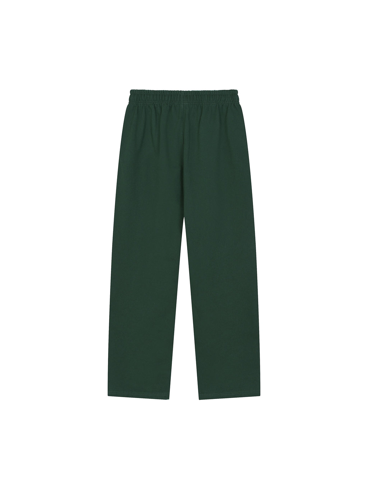 Solid Colour Straight-Leg Sweatpants