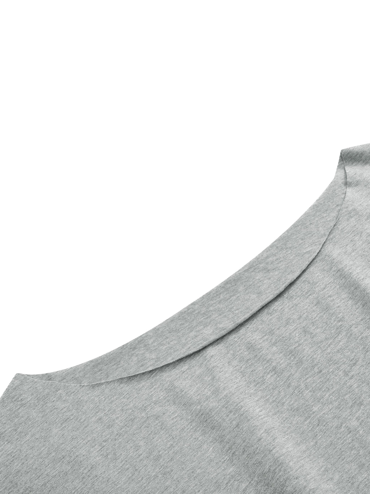 Women’s Boatneck Raw Edge Crop T-Shirt