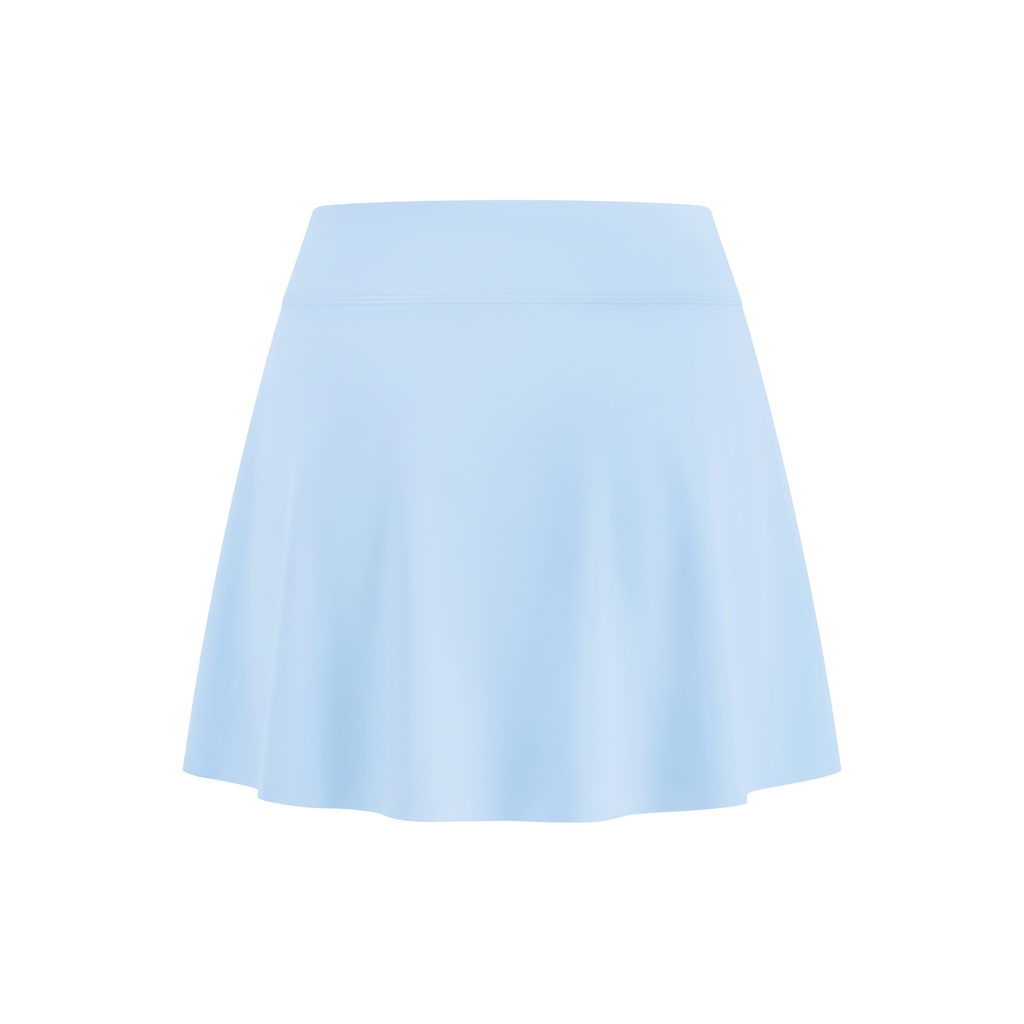 Off Script Women’s Contrast-Stripe Side-Slit A-Line Skirt
