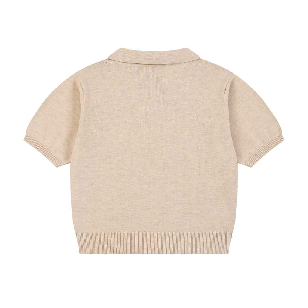 Women’s Knit Cotton Polo Shirt
