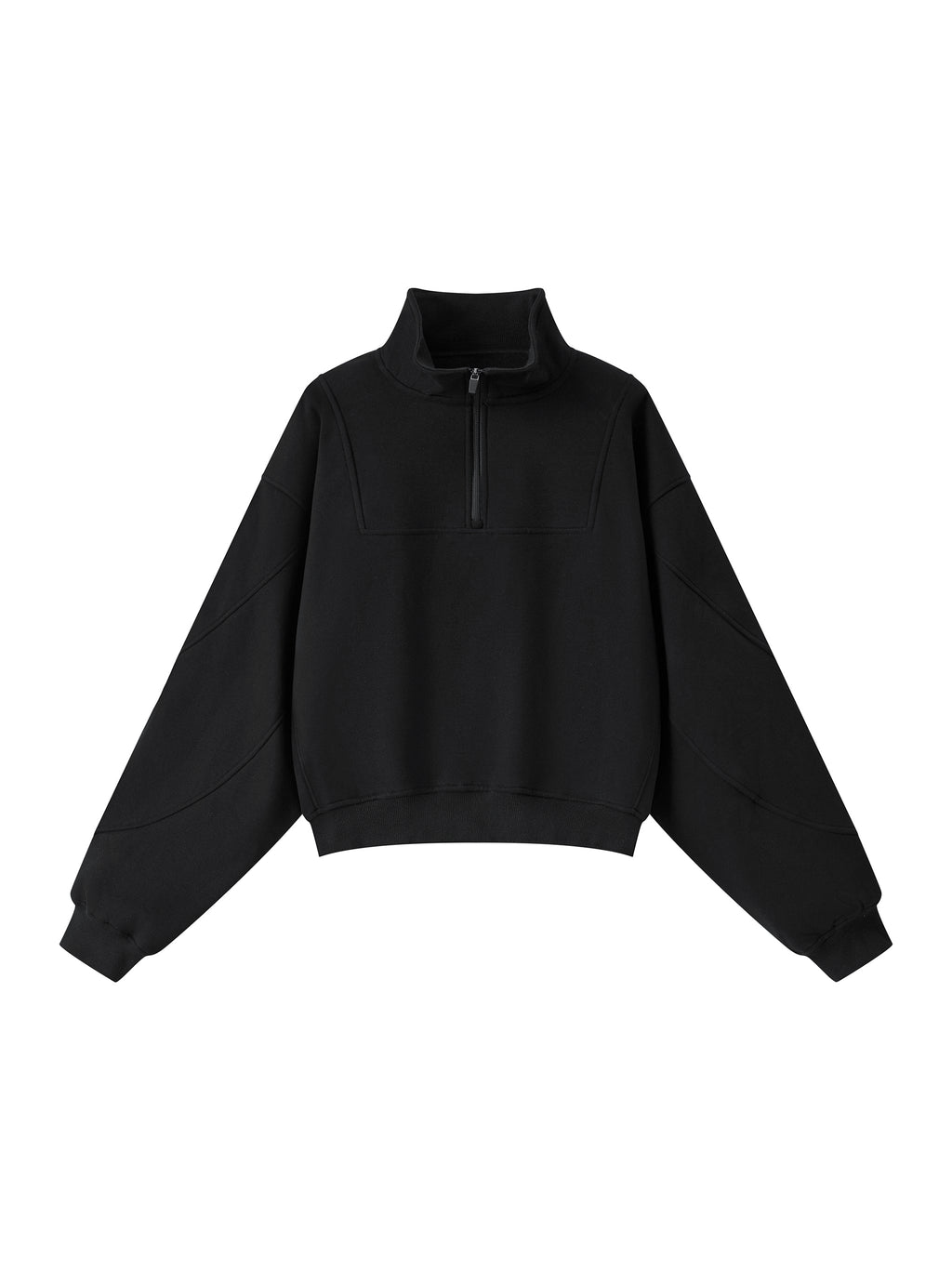 Women’s Loose Fleece Quarter-Zip Sweatshirt