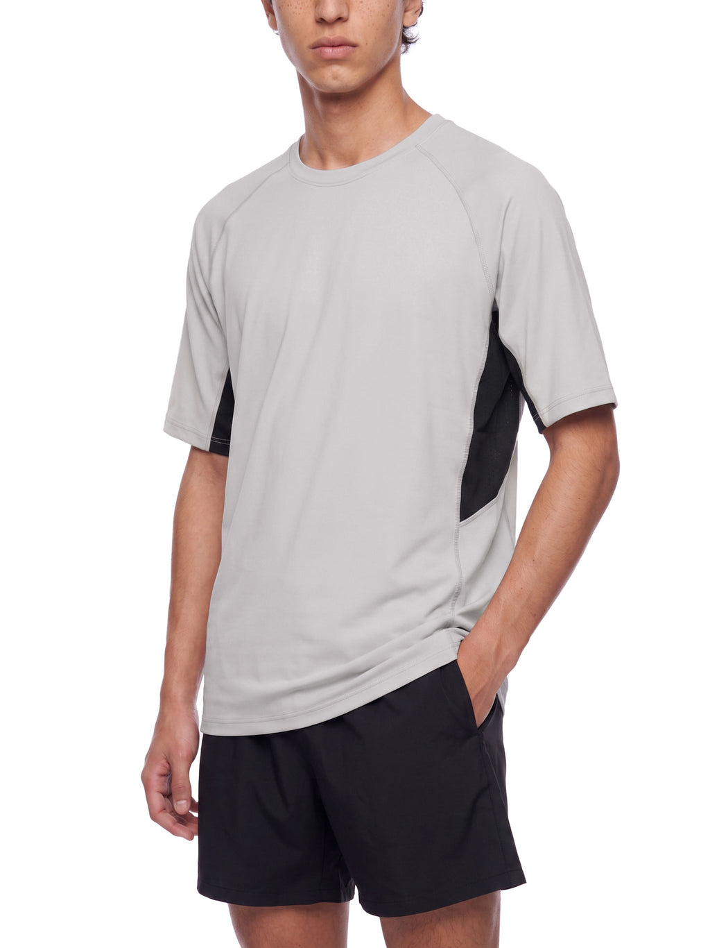 Men’s Colour Block Raglan T-Shirt