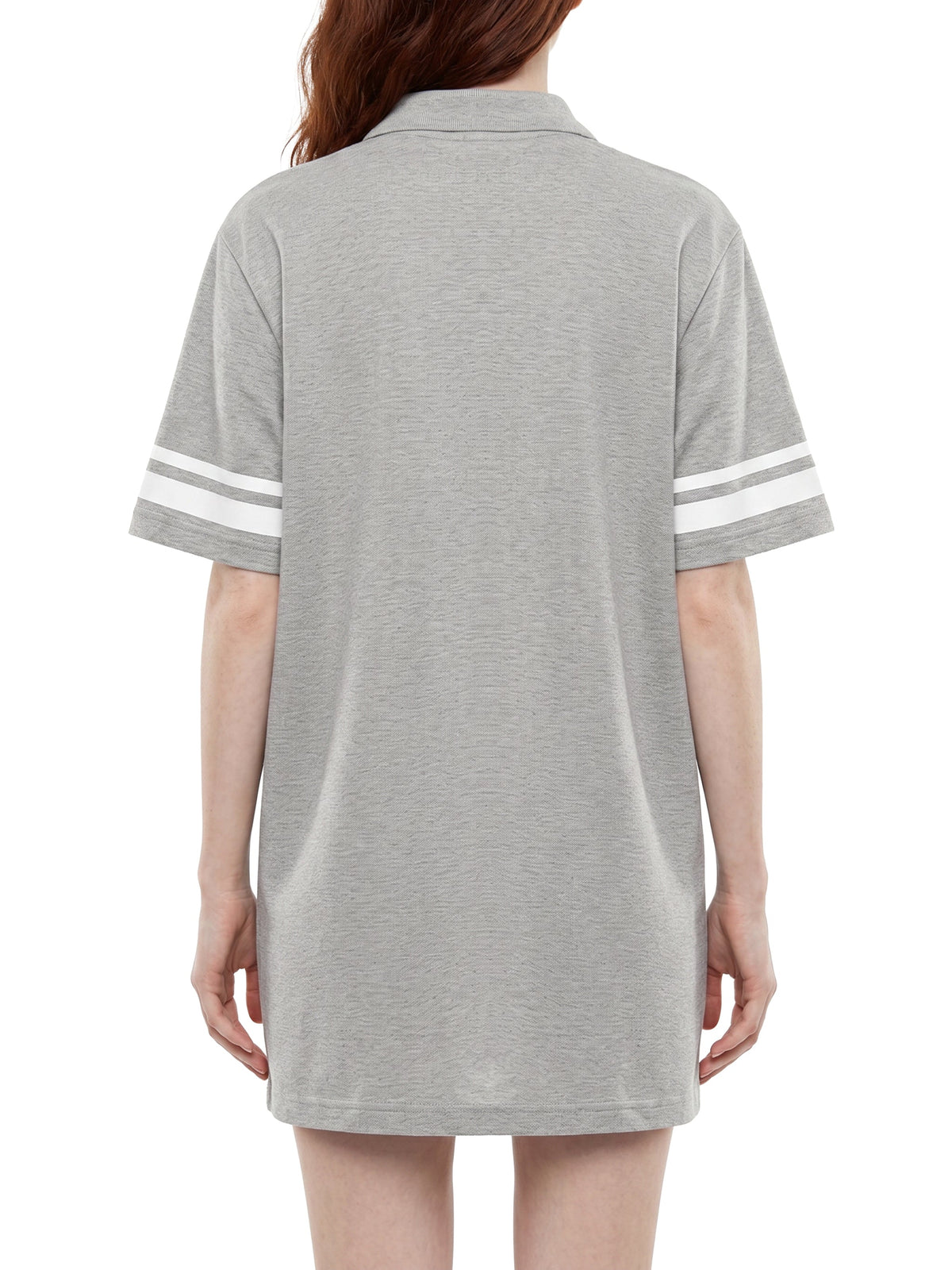Women’s Striped Colour Block Polo Dress