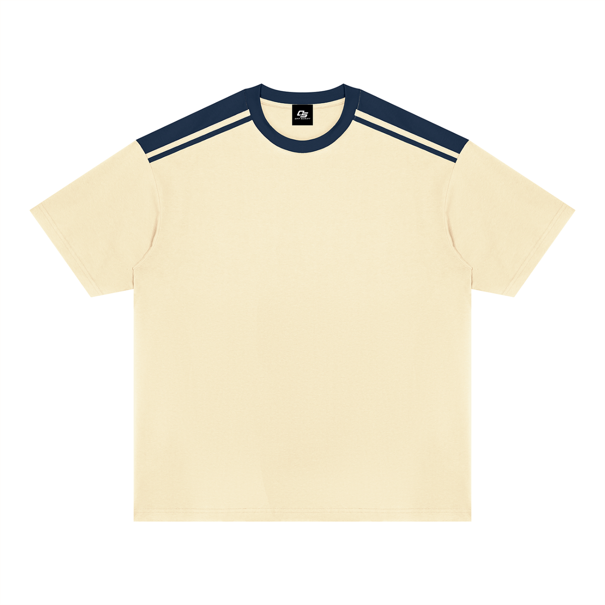 Unisex Color Block Loose T-Shirt