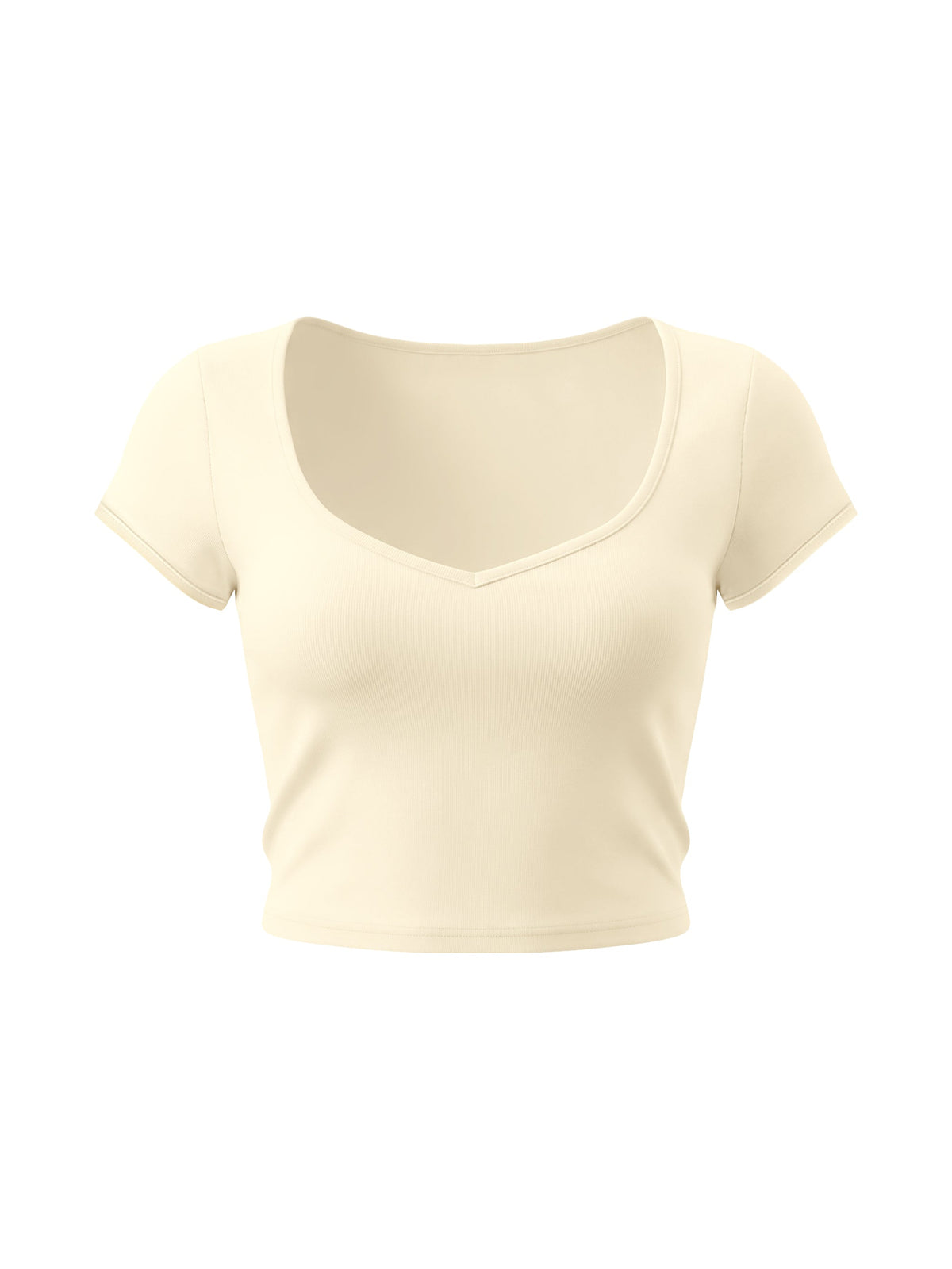 Women's Slim Cap Sleeve Crop T-Shirt