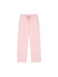 Solid Colour Straight-Leg Sweatpants