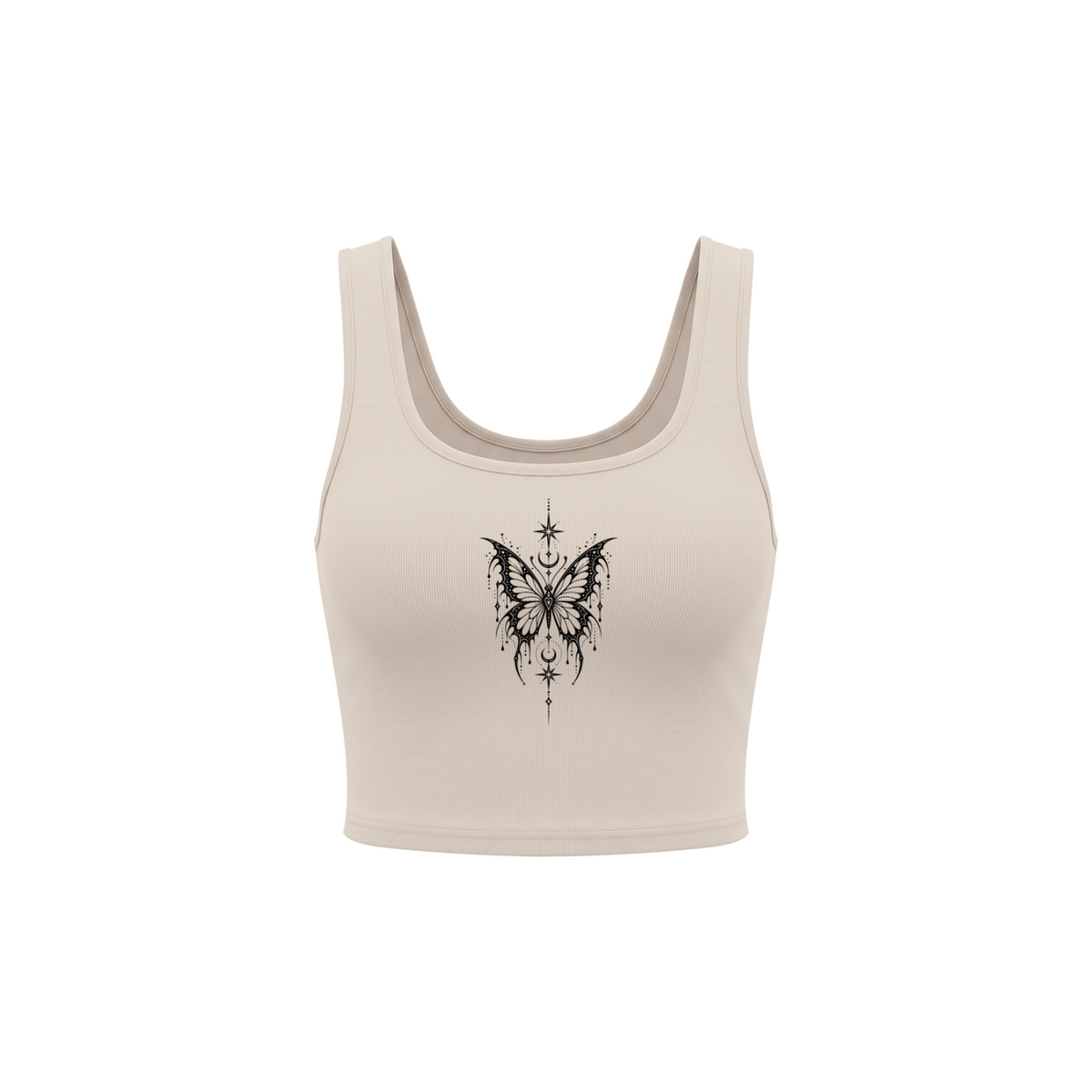 Celestial Butterfly Women’s Cropped Tank Top