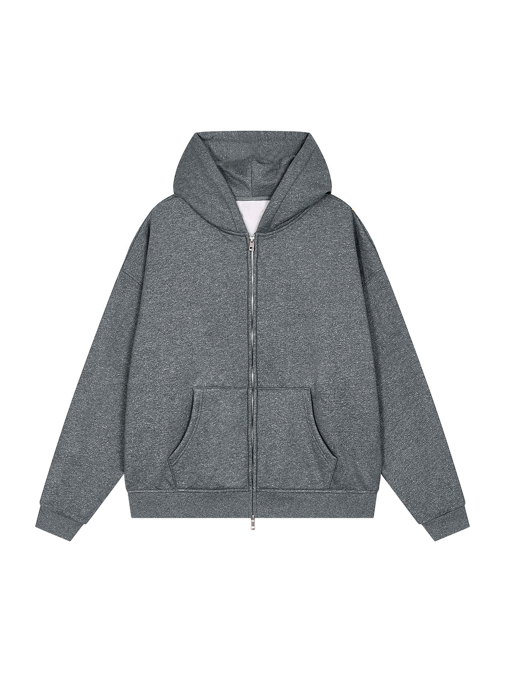 Unisex Sparkles Full Zip Boxy Hoodie