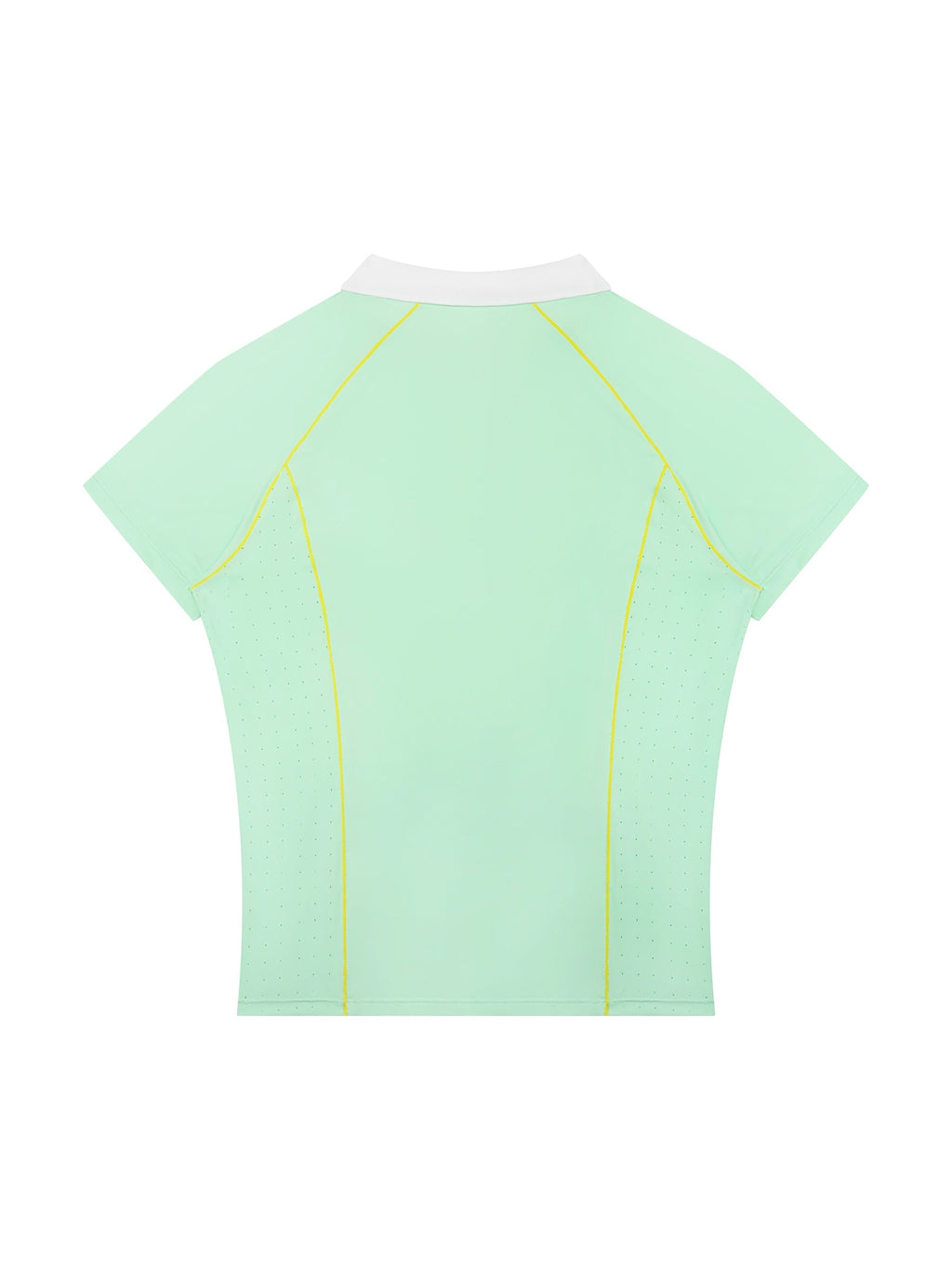Women’s Slim Fit Quarter-Zip Polo Shirt
