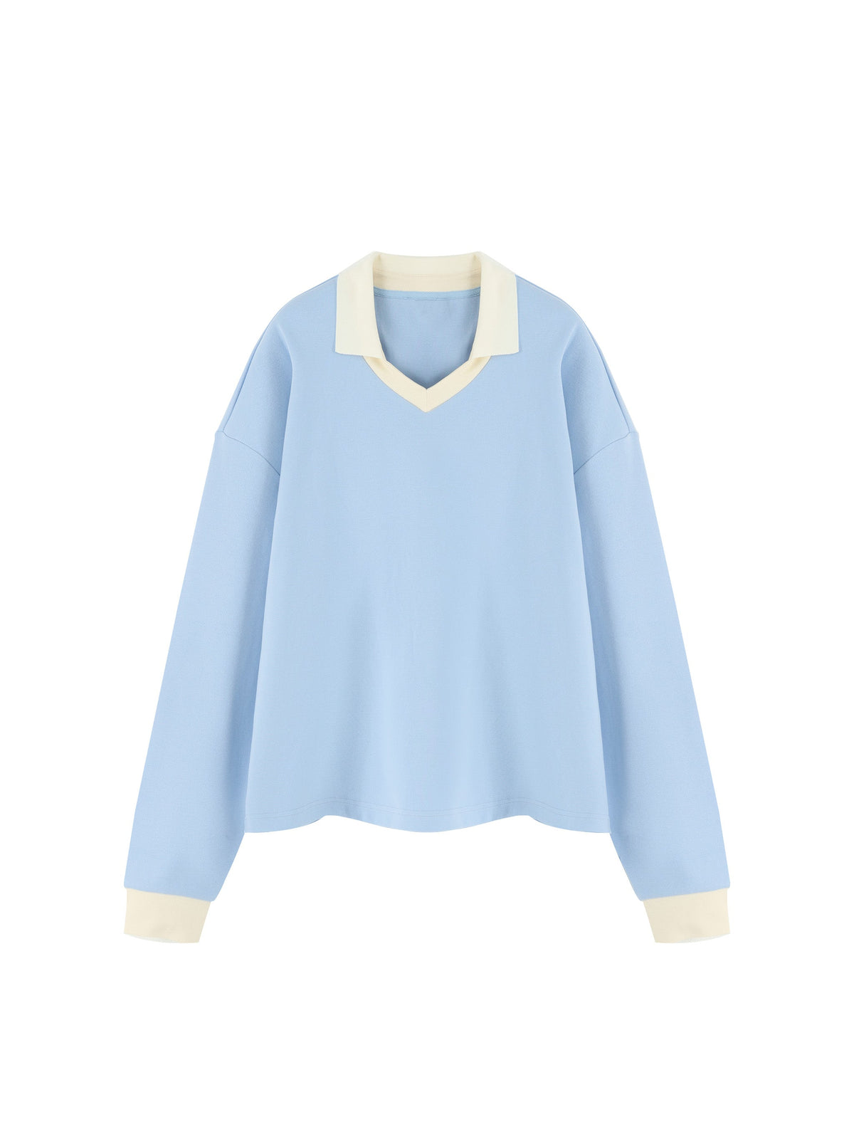 Unisex Color Block Long Sleeve Sweatshirt