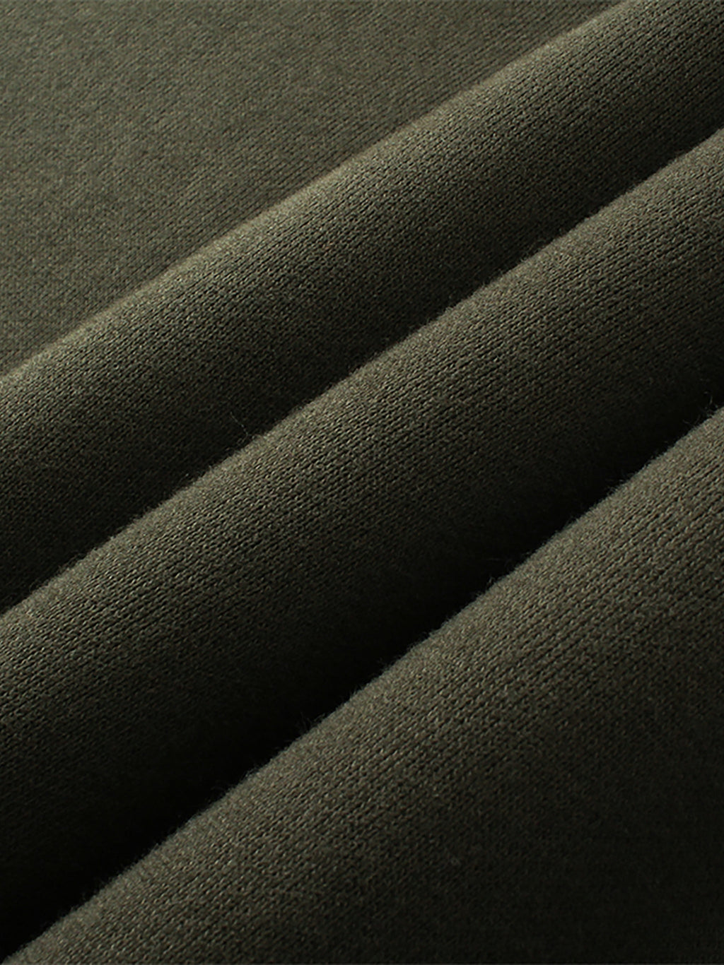 Unisex Solid Colour Fleece Straight-Leg Pants