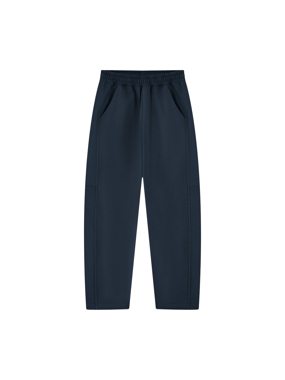 Unisex Tapered Straight Hem Sweatpants