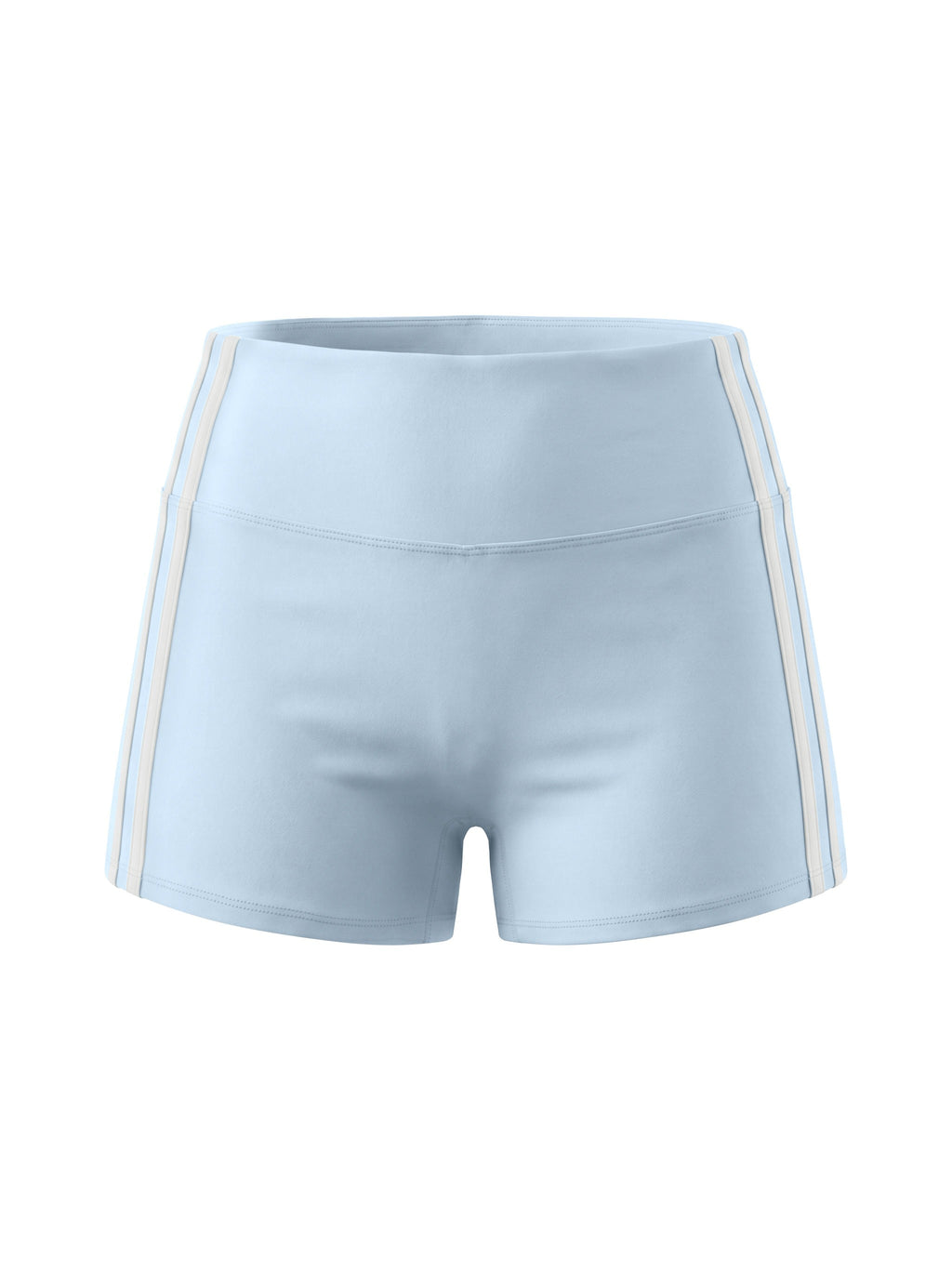 Women’s High-Waist Color Block Yoga Shorts