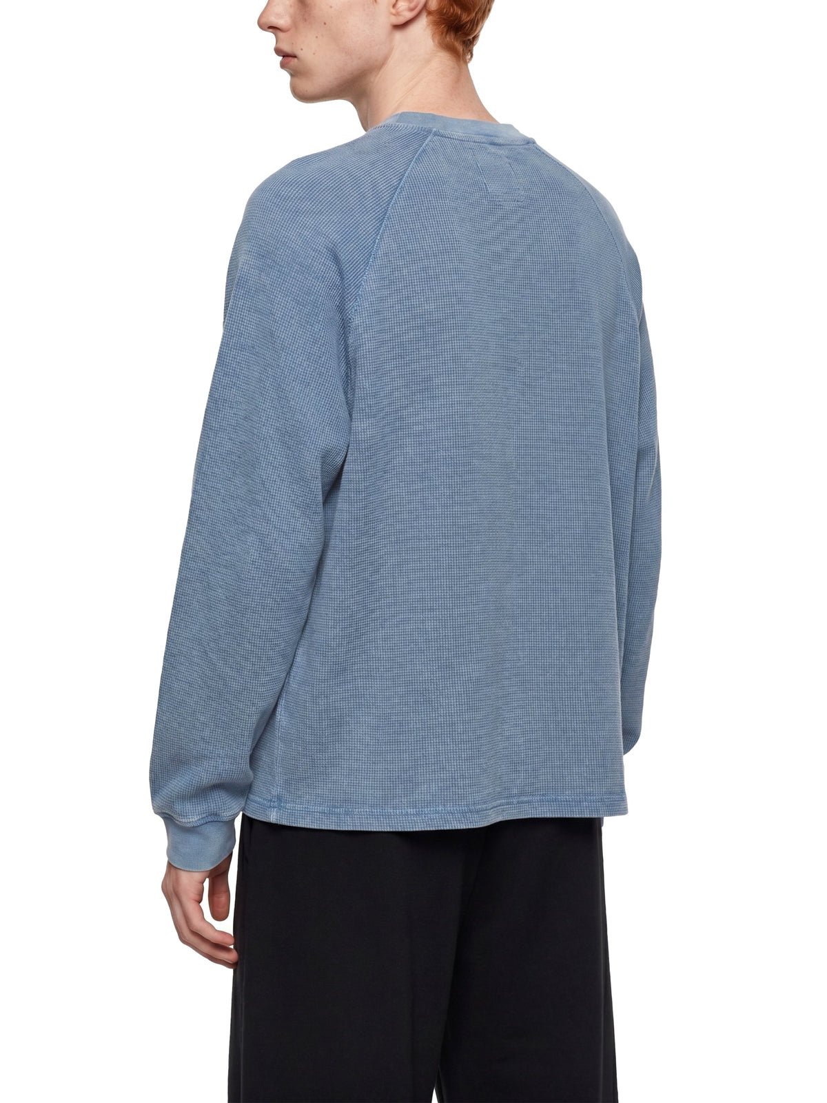 Unisex Vintage Wash Boxy Waffle T-Shirt