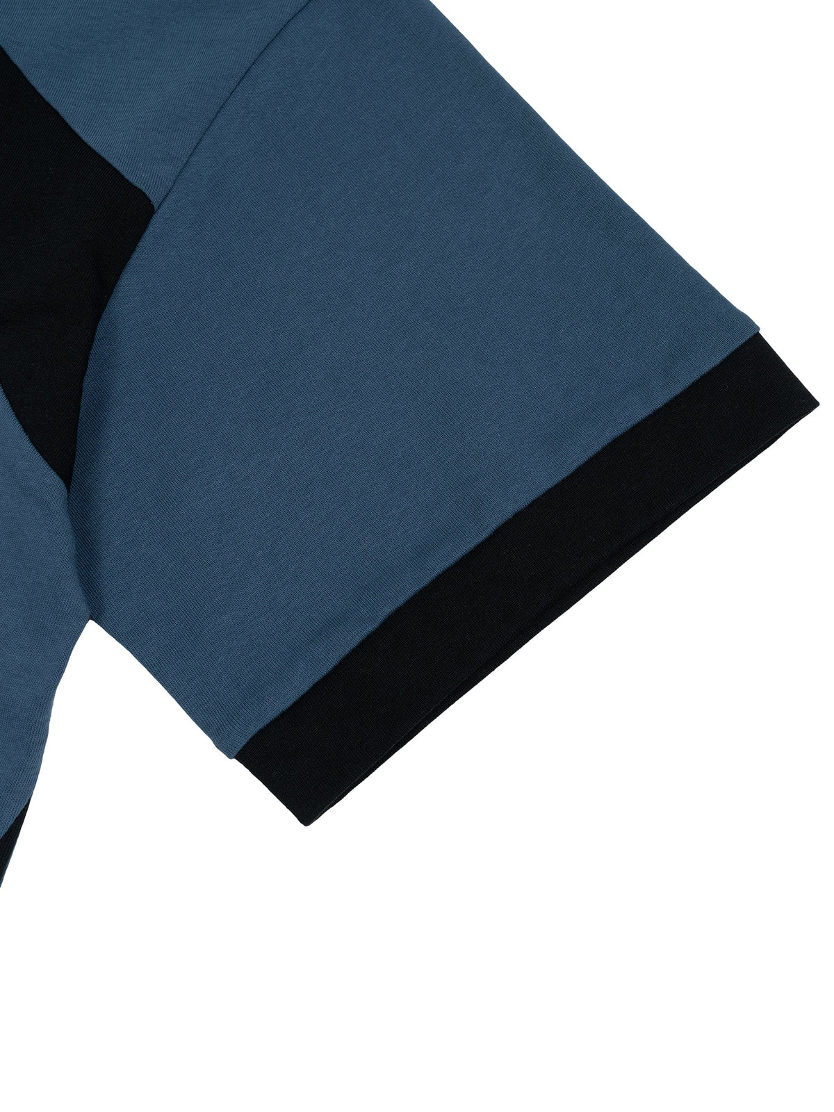 Unisex Color Block V-Neck T-Shirt