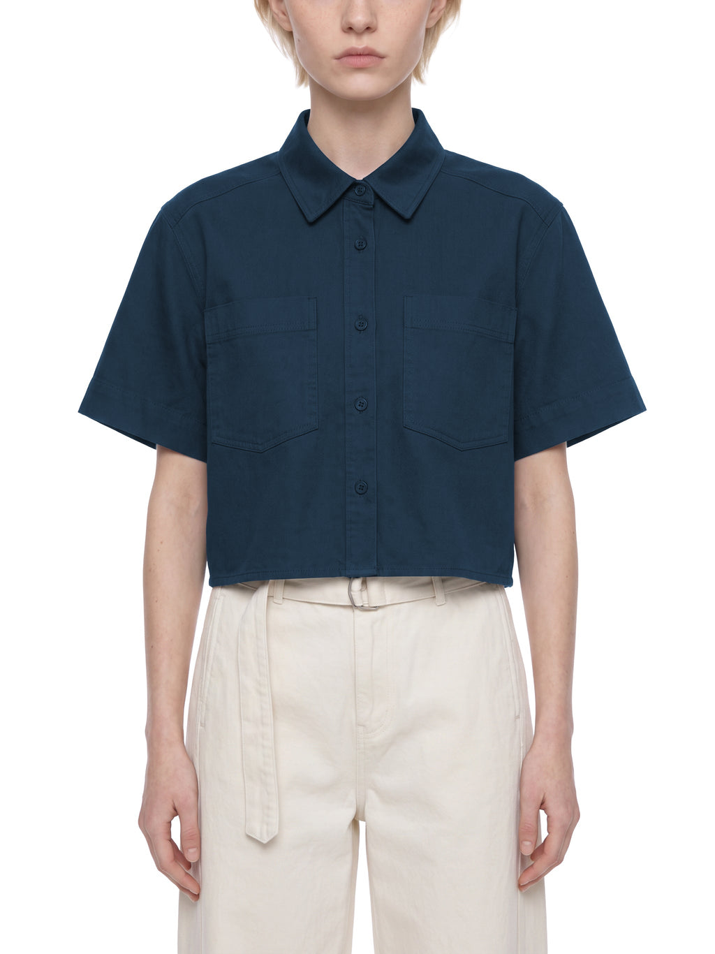 Women’s Crop Short Sleeve Shirt