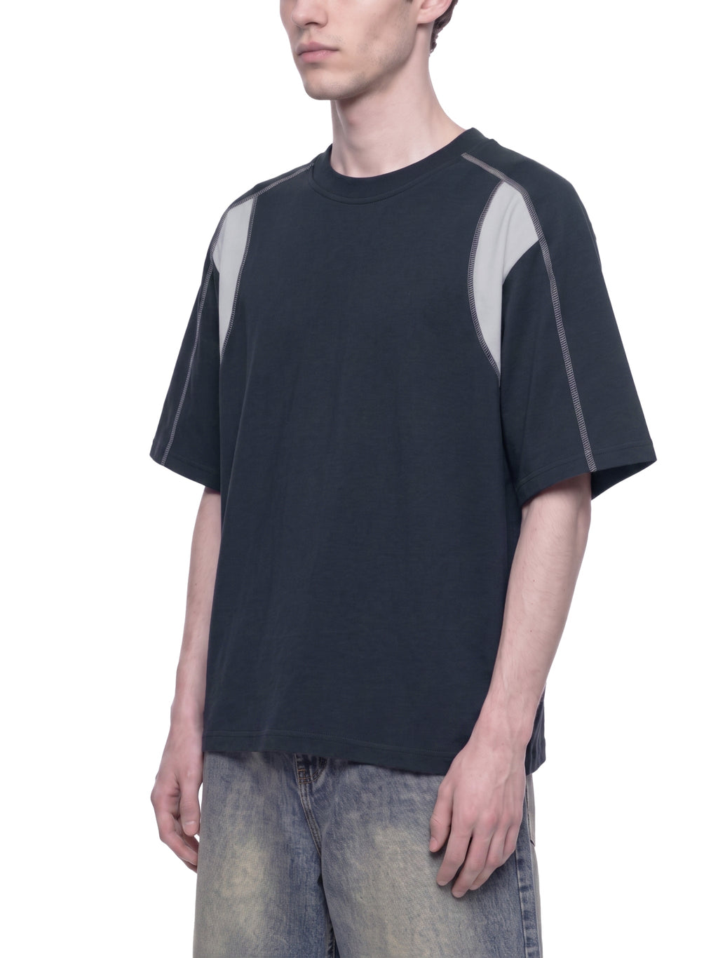 Unisex Raglan Color Block T-Shirt