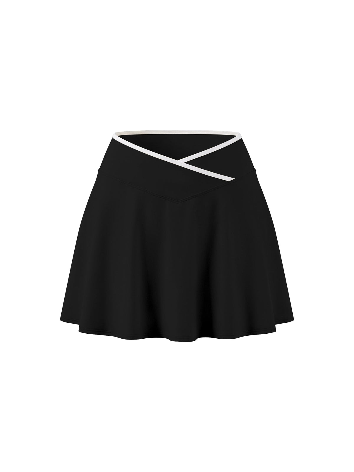 Women's Color Block A-Line Skirt