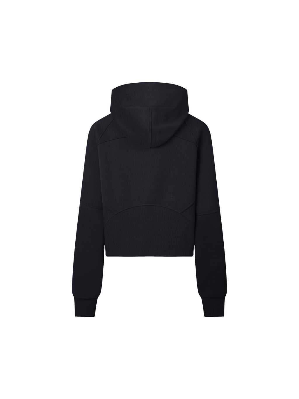 Cropped Half-Zip Hoodie