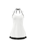 Women’s Colour Block Sleeveless Dress