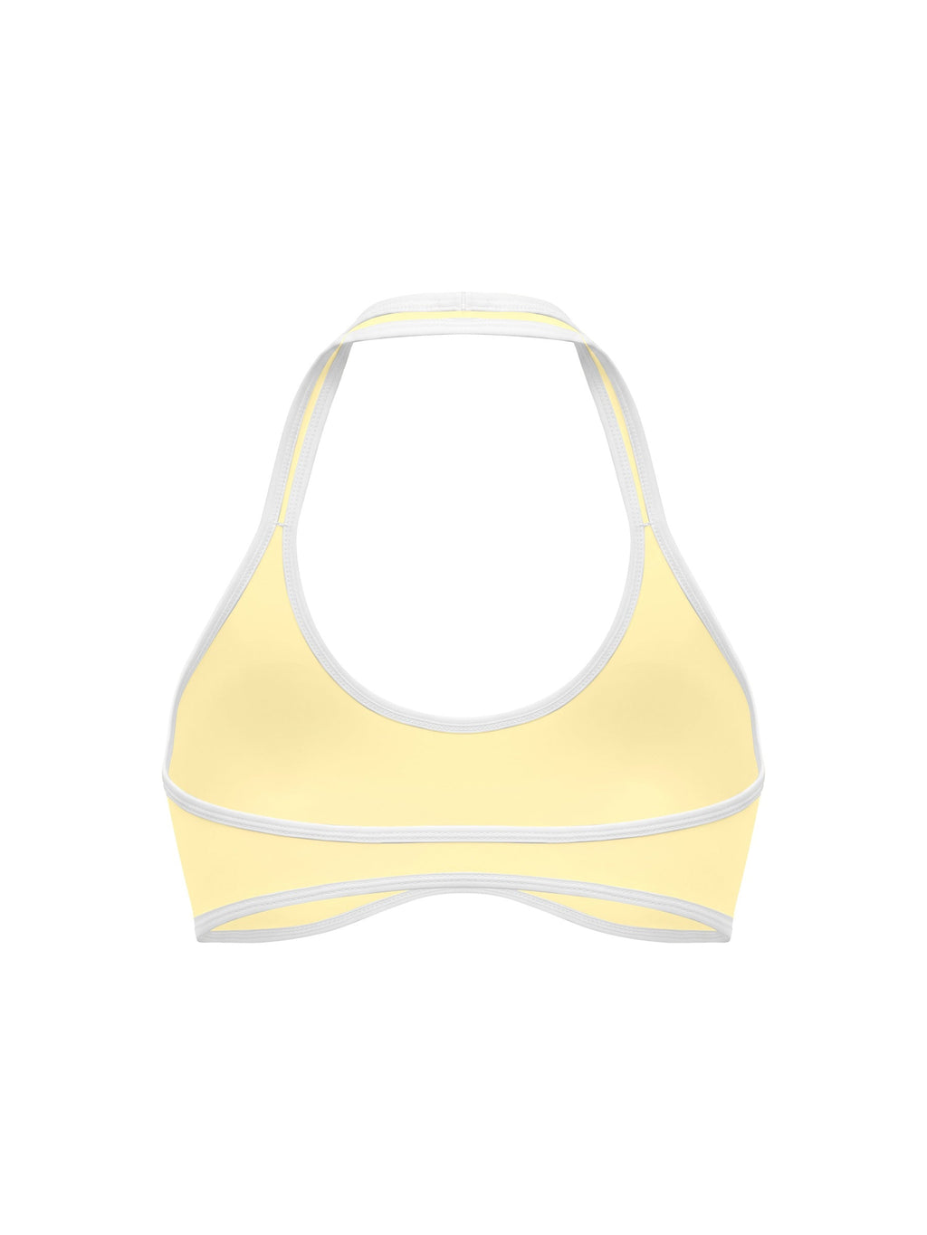 Women's Halter Color Block Yoga Sports Bra