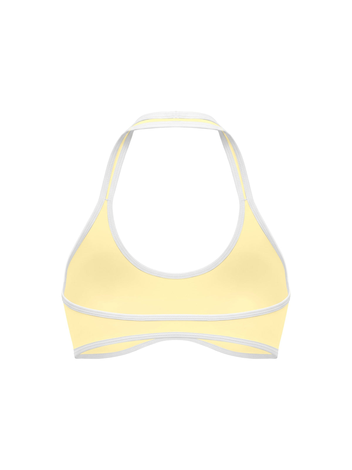 Women's Halter Color Block Yoga Sports Bra