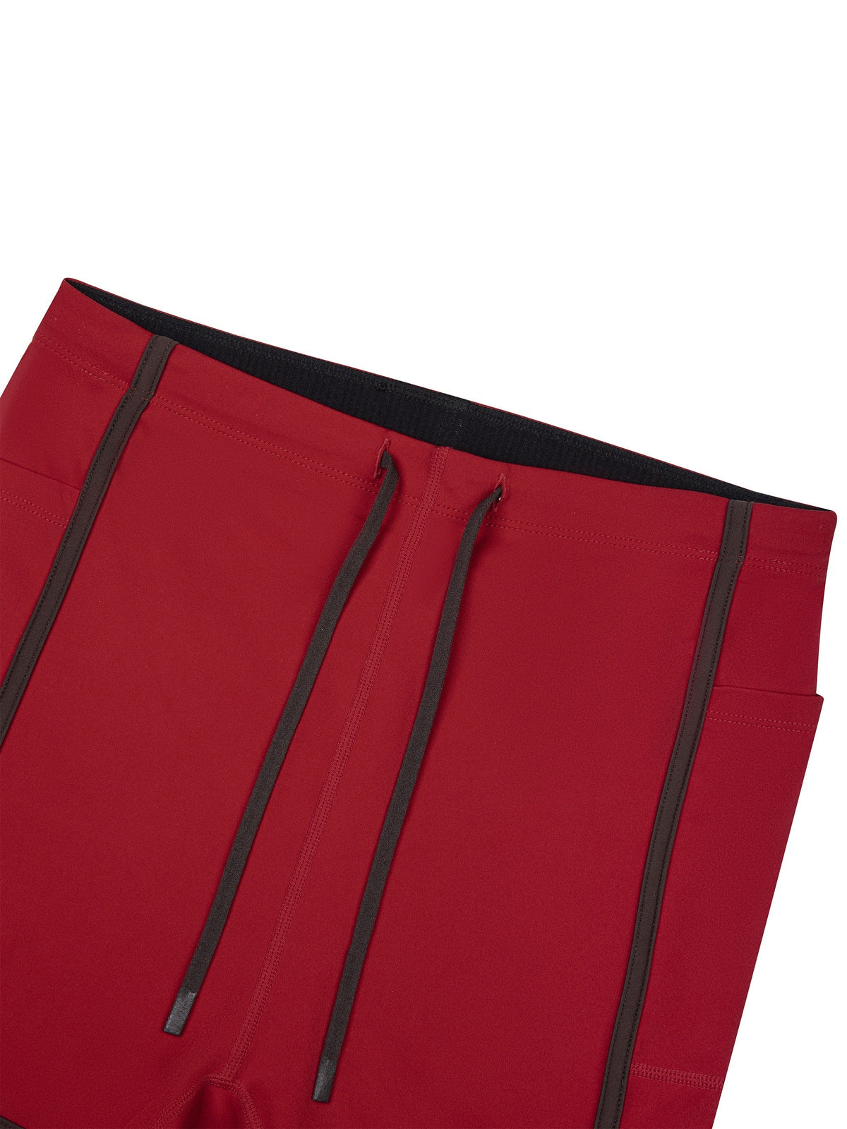 Women's High Rise Color Block Yoga Shorts